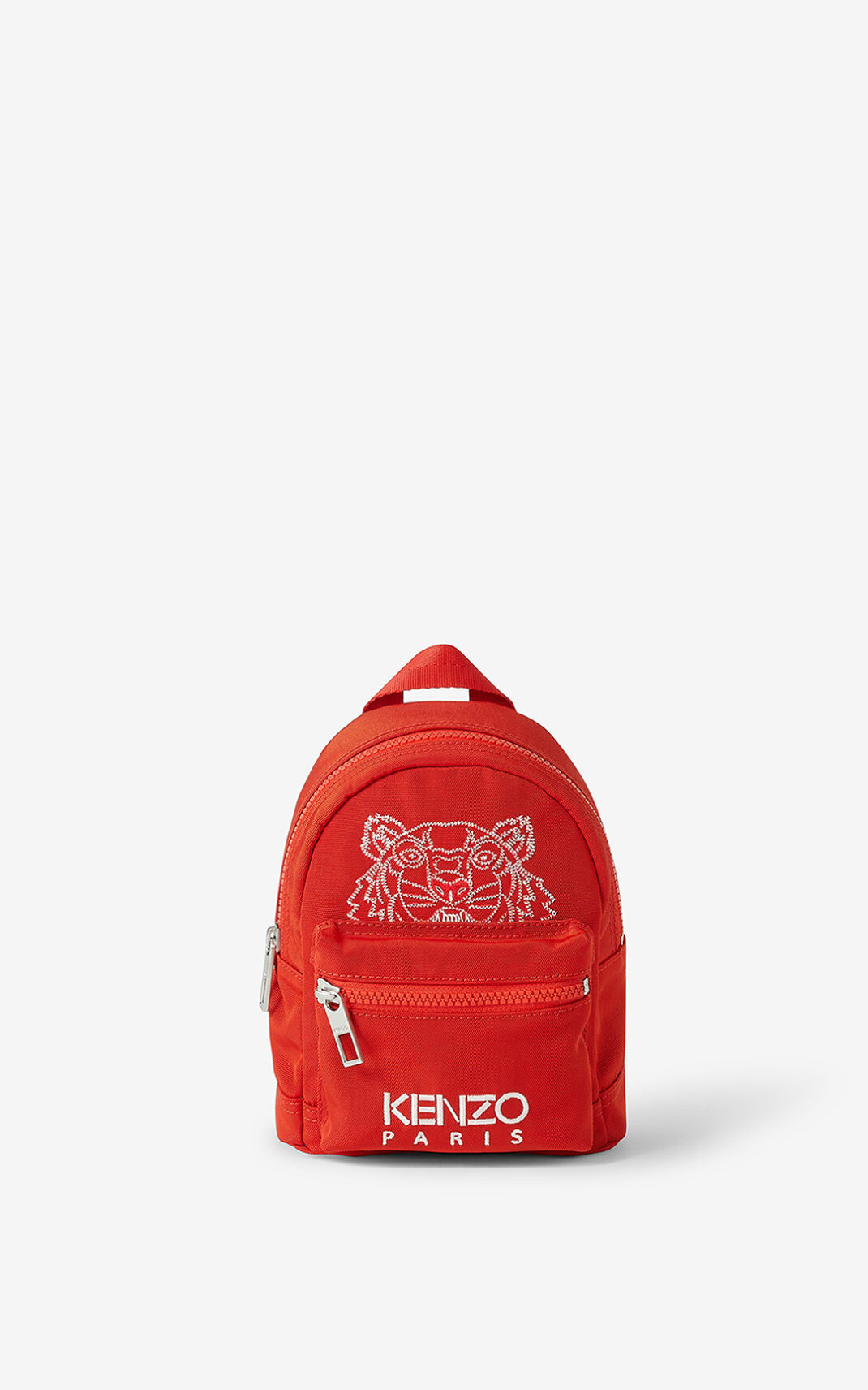 Kenzo Kampus Tiger canvas mini Moška Nahrbtnik Rdeča SI-0109831